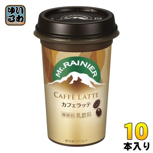 値下げ フリッカ Doぱれっと らいおんのちょこっとレスト まつもと らいおん マウントレーニア 森永乳業 カフェラッテ 240ml 10本入 カフェオレ 乳