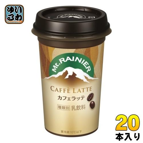 マウントレーニア 森永乳業 カフェラッテ 240ml 20本 (10本入×2