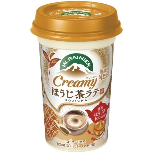 マウントレーニア 森永乳業 クリーミー ほうじ茶ラテ 240ml 30本 (10本