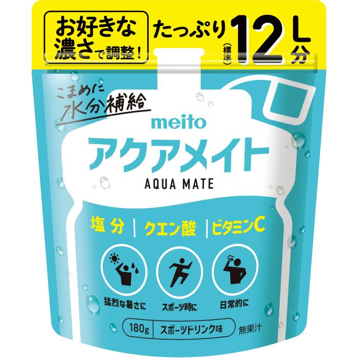 meito 名糖産業 アクアメイト 180g 28袋 (7袋入×4 まとめ買い