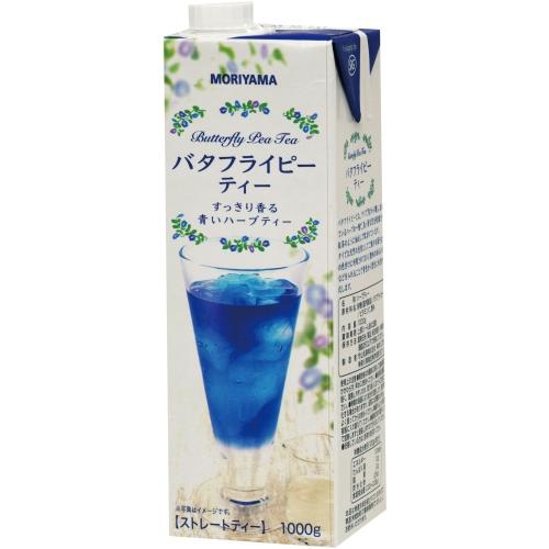 守山乳業 MORIYAMA バタフライピーティー 1000g 紙パック 6本入 〔爆買