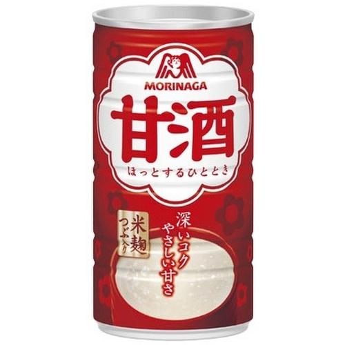 森永製菓 甘酒 190g 缶 30本入 あまざけ 酒麹 あま酒 : いわゆるソフト