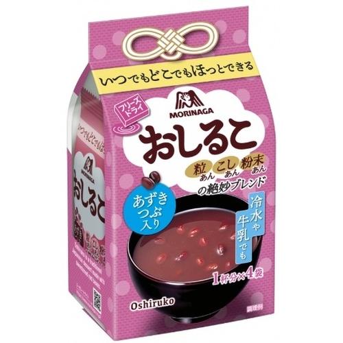 森永製菓 フリーズドライ おしるこ 4食×20袋（10袋入×2 まとめ買い） フリーズドライ お汁粉_1