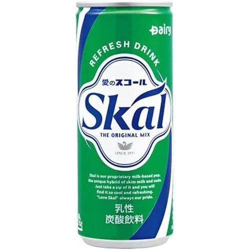 南日本酪農協同 南日本酪農 スコール ホワイト 250ml 缶 20本入 炭酸