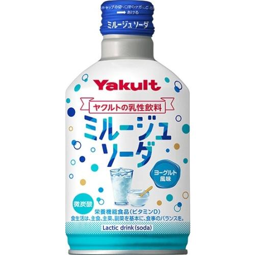Yakult（ヤクルト） ミルージュ ソーダ 300ml ボトル缶 48本 (24本入×2