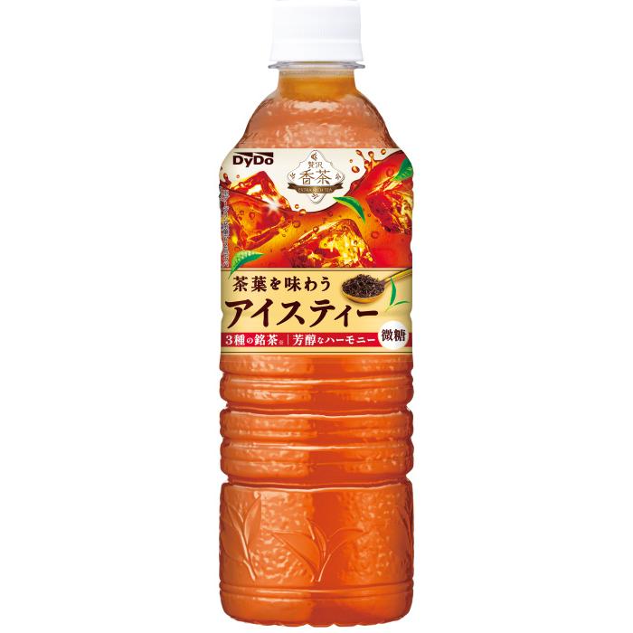 ダイドードリンコ ダイドー 贅沢香茶アイスティー 525ml ペットボトル