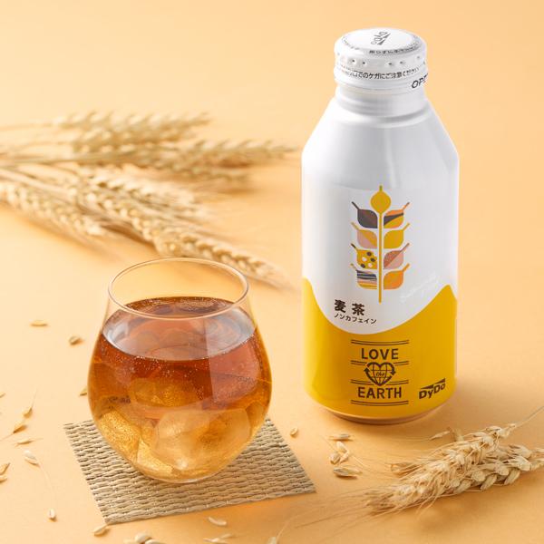 ダイドードリンコ ダイドー ラブジアース 麦茶 370g ボトル缶 24本入