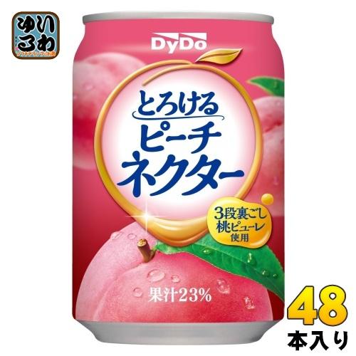 ダイドードリンコ ダイドー とろけるピーチネクター 270g 缶 48本 (24