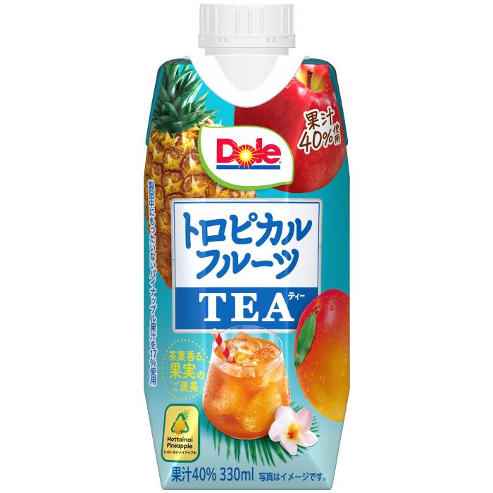 雪印メグミルク Dole トロピカルフルーツティー 330ml 紙パック 12本入