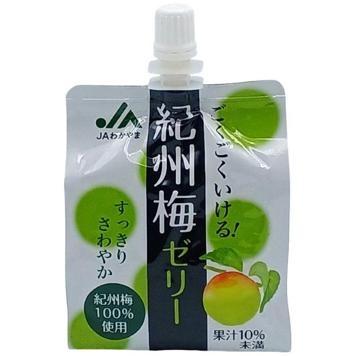 【yume】SETHチャチャルガンスリムゼリー200g10個セット JAわかやま ごくごくいける! 紀州梅ゼリー 180g パウチ 24個入 ゼリー