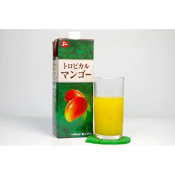 ジューシー トロピカルマンゴー 1000ml 紙パック 12本 (6本入×2