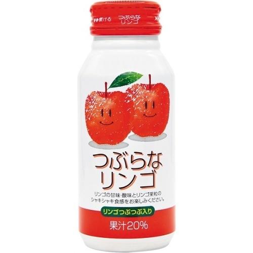 JAフーズおおいた つぶらなリンゴ 190g ボトル缶 90本 (30本入×3 まとめ買い) 果汁飲料 りんご 林檎 果肉｜softdrink｜02