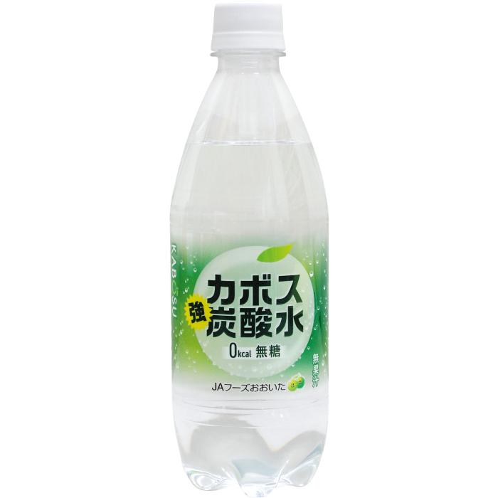 JAフーズおおいた かぼす炭酸水 500ml ペットボトル 24本入 無糖 炭酸