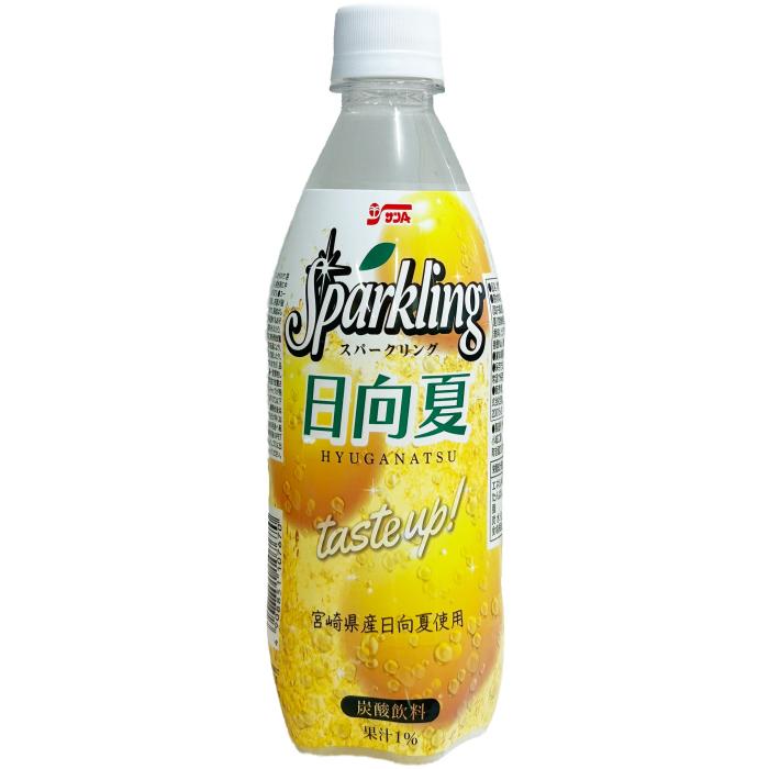 サンA スパークリング 日向夏 500ml ペットボトル 24本入 果汁飲料