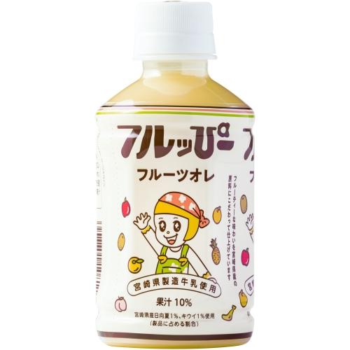 フルーツ俺 サンA フルっぴー フルーツオレ 240ml ペットボトル 24本入 乳飲料
