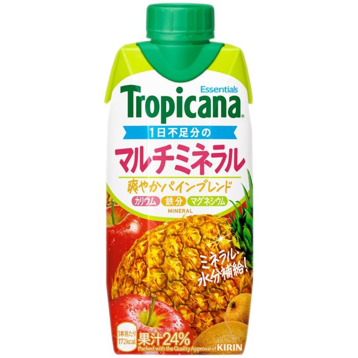 トロピカーナ キリン エッセンシャルズ マルチミネラル 330ml 紙パック