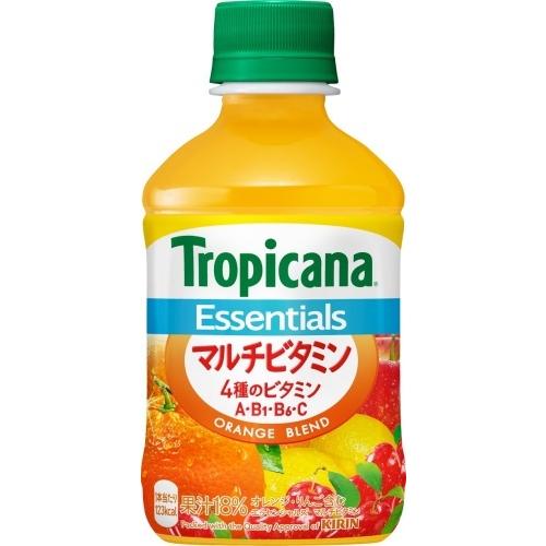 キリン トロピカーナ エッセンシャルズ マルチビタミン 280ml ペットボトル 48本 24本入 2 まとめ買い いわゆるソフトドリンクのお店 通販 Paypayモール
