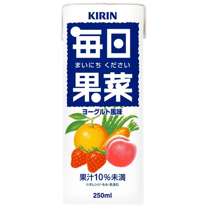 キリン（KIRIN） 毎日果菜 250mlスリム紙パック 24本入 野菜ジュース