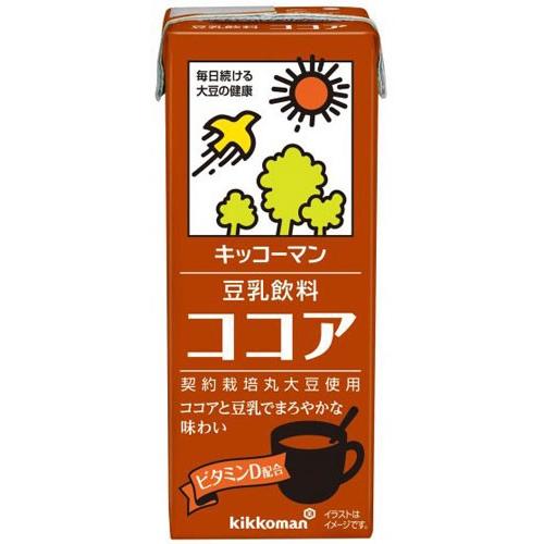 キッコーマン 豆乳飲料 ココア 0ml 紙パック 36本 18本入 2 まとめ買い 豆乳 いわゆるソフトドリンクのお店 通販 Paypayモール