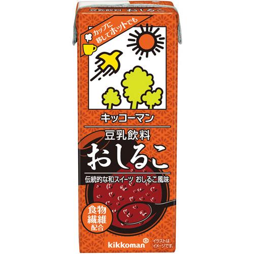 キッコーマン 豆乳飲料 おしるこ 0ml 紙パック 18本入 豆乳 いわゆるソフトドリンクのお店 通販 Paypayモール