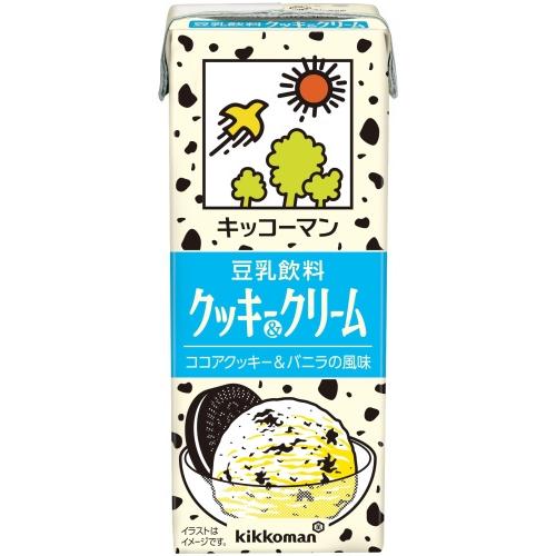 キッコーマン豆乳 キッコーマン 豆乳飲料 クッキー&クリーム 200ml 紙