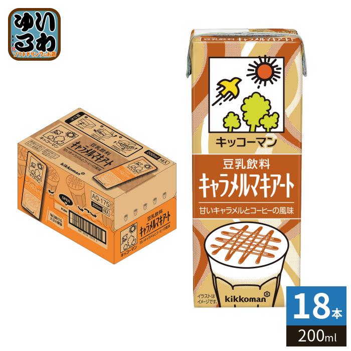 キッコーマン 豆乳飲料 200ml紙パック×108本[18本×6箱] kikkoman（キッコーマン） 期間限定特価 キッコーマン飲料 豆乳飲料