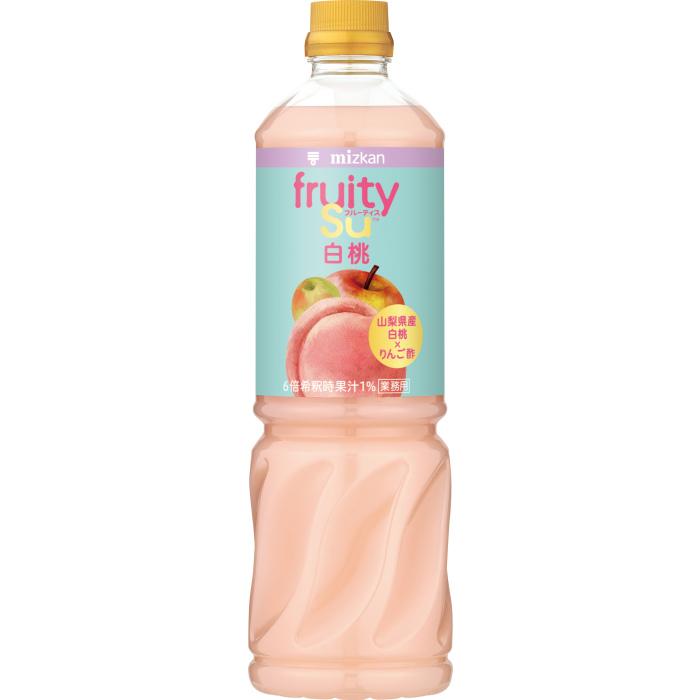 ミツカン フルーティス りんご酢 白桃 業務用 6倍濃縮タイプ 1000ml