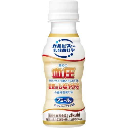 カルピス アサヒ アミールW(ダブル) 100ml ペットボトル 30本入 血圧 