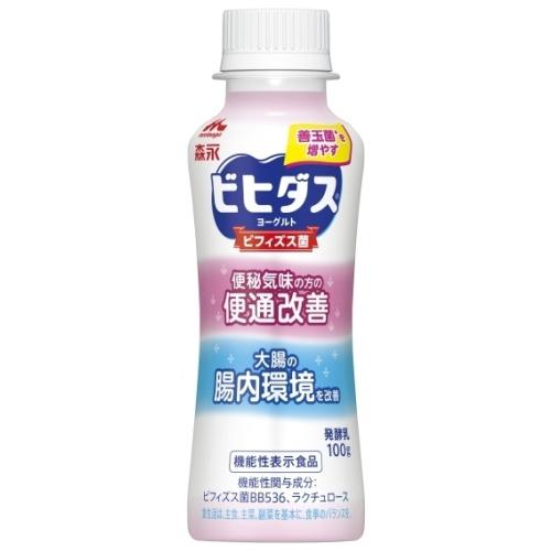 森永乳業 ビヒダス ヨーグルト 便通改善 ドリンクタイプ 100g ペット