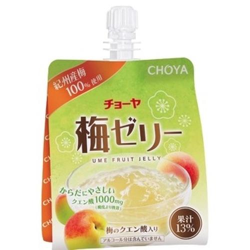 チョーヤ 梅ゼリー 180g パウチ 30個入 CHOYA ゼリー飲料 紀州 果汁 クエン酸