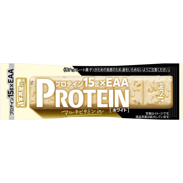 1本満足バー アサヒグループ食品 プロテインホワイト 72本入 準