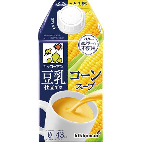 キッコーマン 豆乳仕立てのコーンスープ 500ml 紙パック 24本 12本入 2 まとめ買い 豆乳 いわゆるソフトドリンクのお店 通販 Paypayモール
