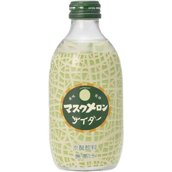 友 友桝飲料 スイカサイダー 瓶 300ml x24 4964621180144 1セット