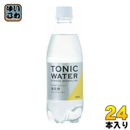友桝飲料 トニックウォーター 500ml ペットボトル 24本入 : いわゆる