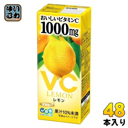 エルビー おいしいビタミンC レモン 200ml 紙パック 48本 (24本入×2