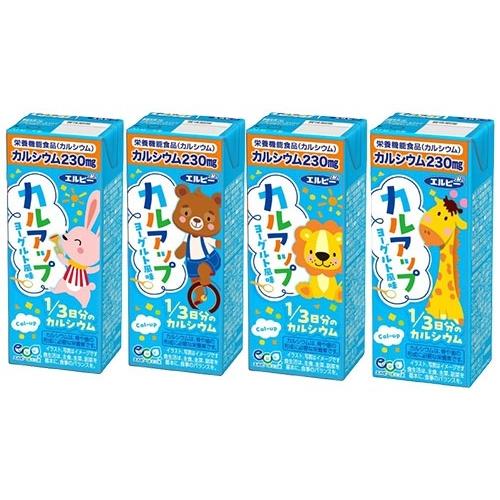エルビー カルアップ 200ml 紙パック 48本 (24本入×2 まとめ買い) 栄養