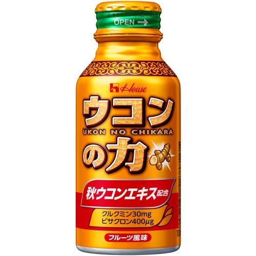 ウコンの力 ハウスウェルネス ウコンの力 ウコンエキスドリンク 100ml ボトル缶