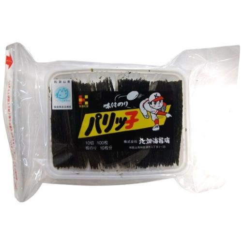北畑海苔店 パリッ子 10切 100枚×15袋入 海苔 味のり 味付け海苔