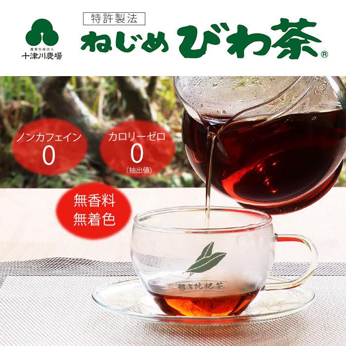 十津川農場 ねじめびわ茶 290ml 缶 48本 (24本入×2 まとめ買い) お茶 茶飲料 健康常用茶 鹿児島県産 独自製法 純国産 ノンカフェイン｜softdrink｜03