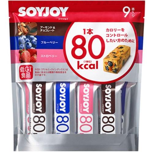 大塚製薬 SOYJOYソイジョイ カロリーコントロール80 9本×8袋入 グルテンフリー 栄養食品 低GI食品｜softdrink｜02