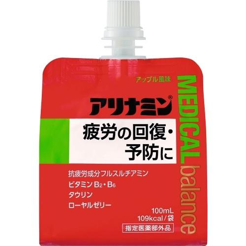 アリナミン メディカルバランス アップル風味 100ml パウチ 36個入