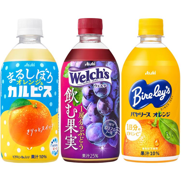 アサヒ（asahi） カルピス ウェルチ バヤリース 470ml ペットボトル