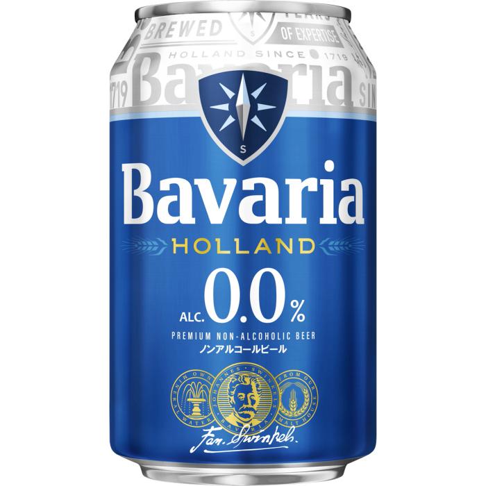 【1箱24本】Bavaria ノンアルコールビール 330ml缶　値引き有り 沢の鶴 Bavaria ババリア 0.0% オリジナル 330ml 缶 24本入 炭酸飲料