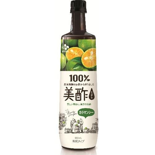 完動品 CJジャパン 美酢(ミチョ) カラマンシー 900ml ボトル 24本 (12本入×2 まとめ買い) 【W1802711815】(10951円)