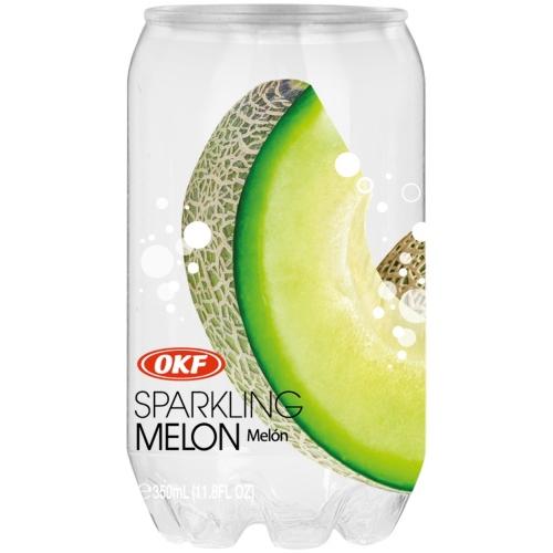 OKF クリアスパークリング メロン 350ml クリア缶 48本 (24本入×2