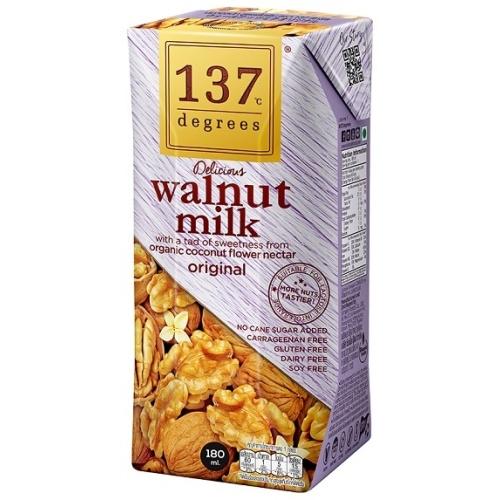 ハルナプロデュース 137ディグリーズ ウォールナッツミルク 180ml 紙