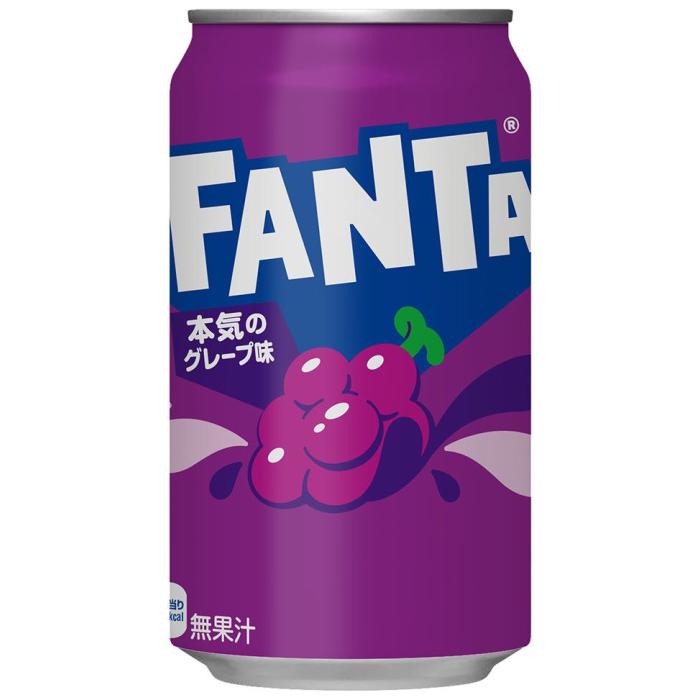 ファンタ コカ・コーラ グレープ 350ml 缶 24本入 炭酸飲料 FANTA