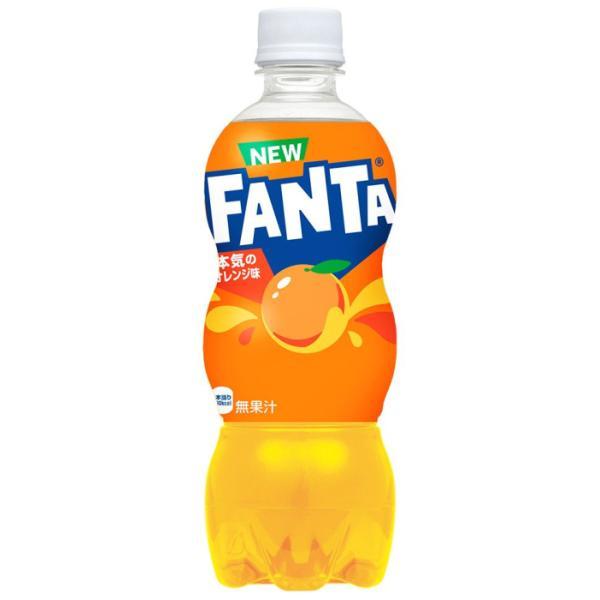 ファンタ 〔ポイント10％対象！〕 コカ・コーラ オレンジ 500ml ペット