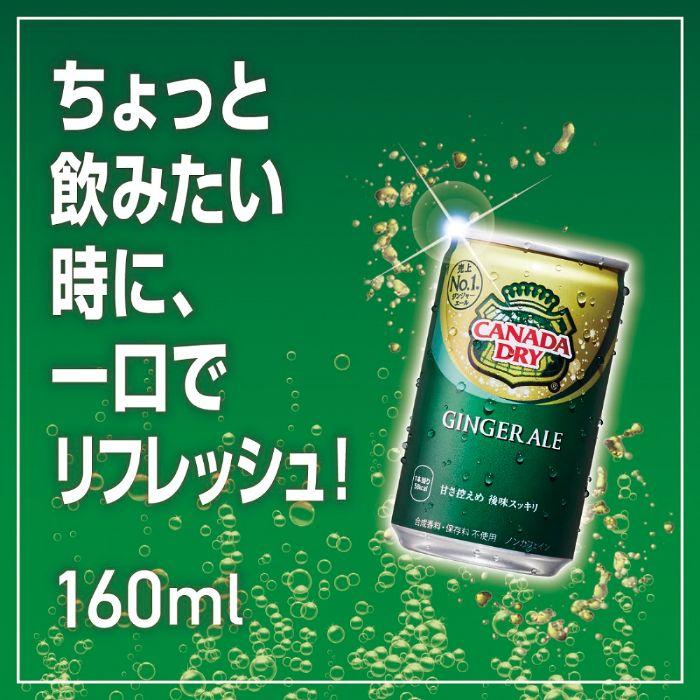 Coca Cola コカ・コーラ カナダドライ ジンジャーエール 160ml Coca Cola コカ・コーラ カナダドライ ジンジャーエール 160ml