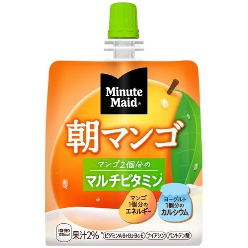 Minute Maid コカ・コーラ ミニッツメイド 朝マンゴ 180g パウチ 48本